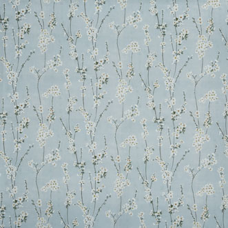 Almond, Blossom Porcelain - Fabric Only